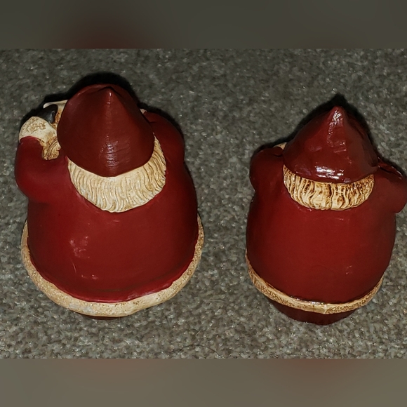 Jim Shore VERY RARE Vintage Santa's set of 2  signed - Picture 2 of 7